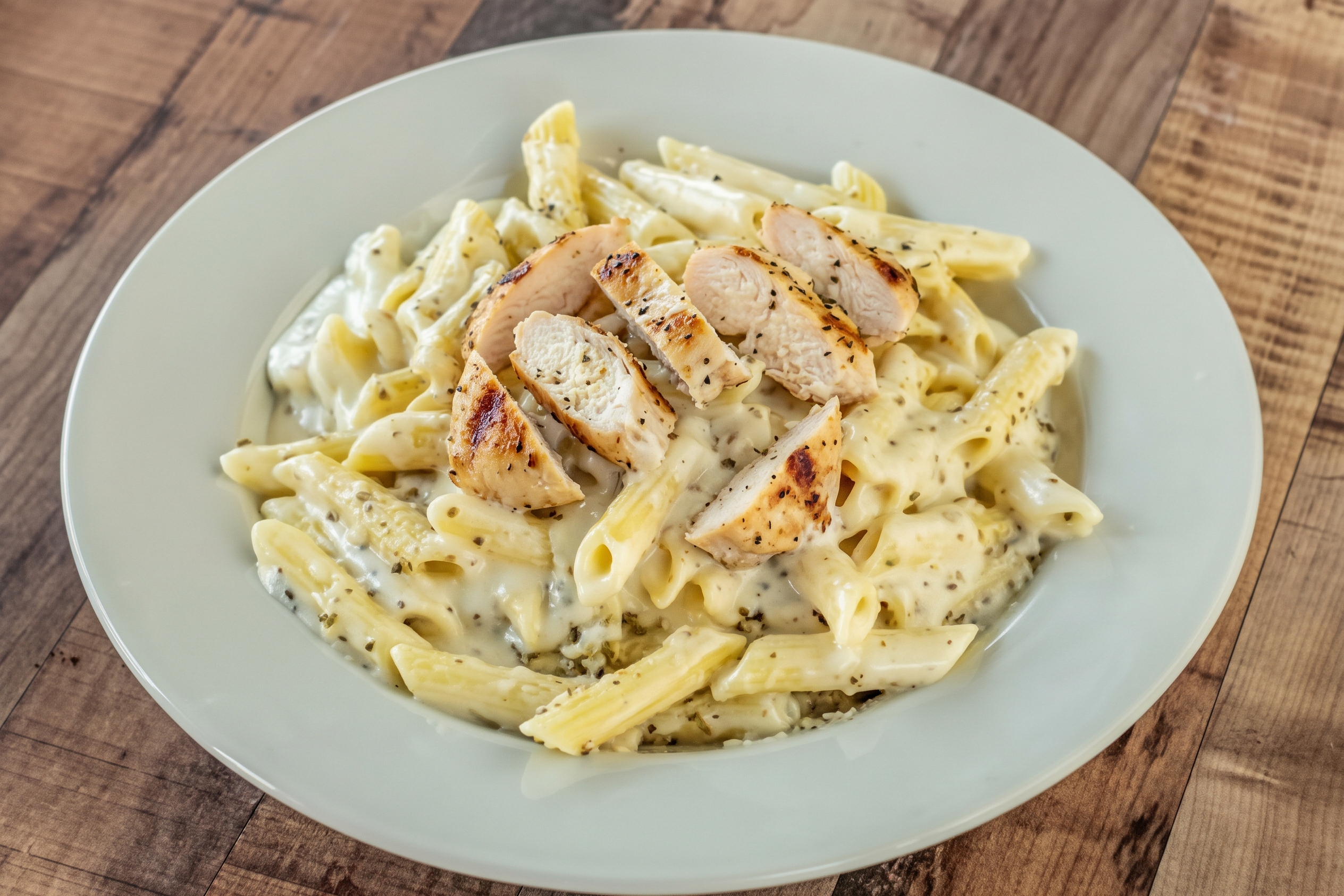 ckicken-Alfredo-pasta Chicken Alfredo Pasta